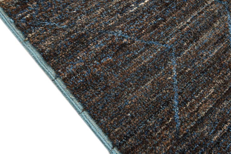 Detail image of 8' 10 x 12' 8 Hand Knotted Moroccan Wool Rug