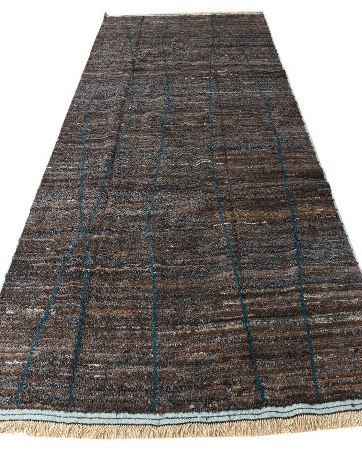 Detail image of 9' x 12' 5  Hand Knotted Moroccan Wool Rug