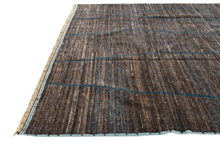Detail image of 9' x 12' 5 Hand Knotted Moroccan Wool Rug
