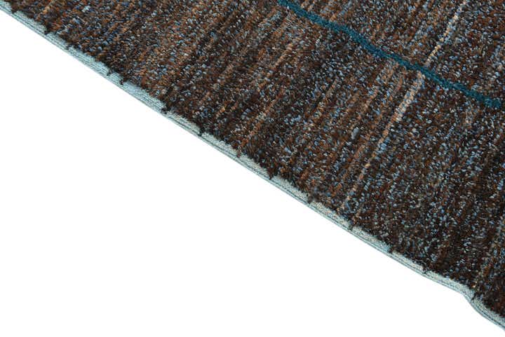 9' x 12' 5 Hand Knotted Moroccan Wool Rug
