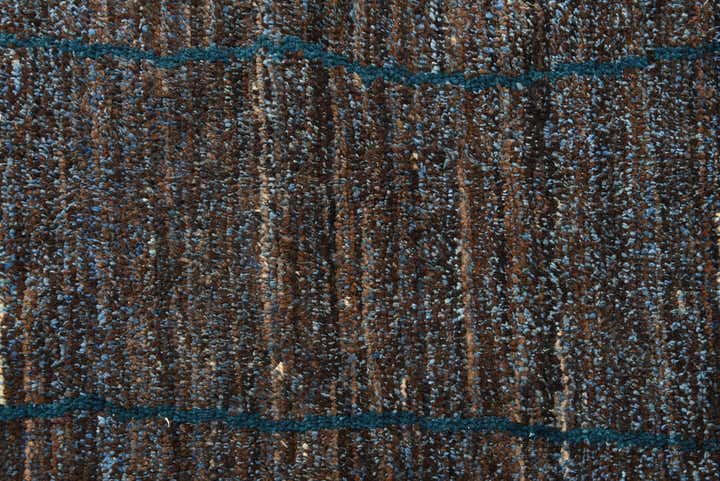 9' x 12' 5 Hand Knotted Moroccan Wool Rug