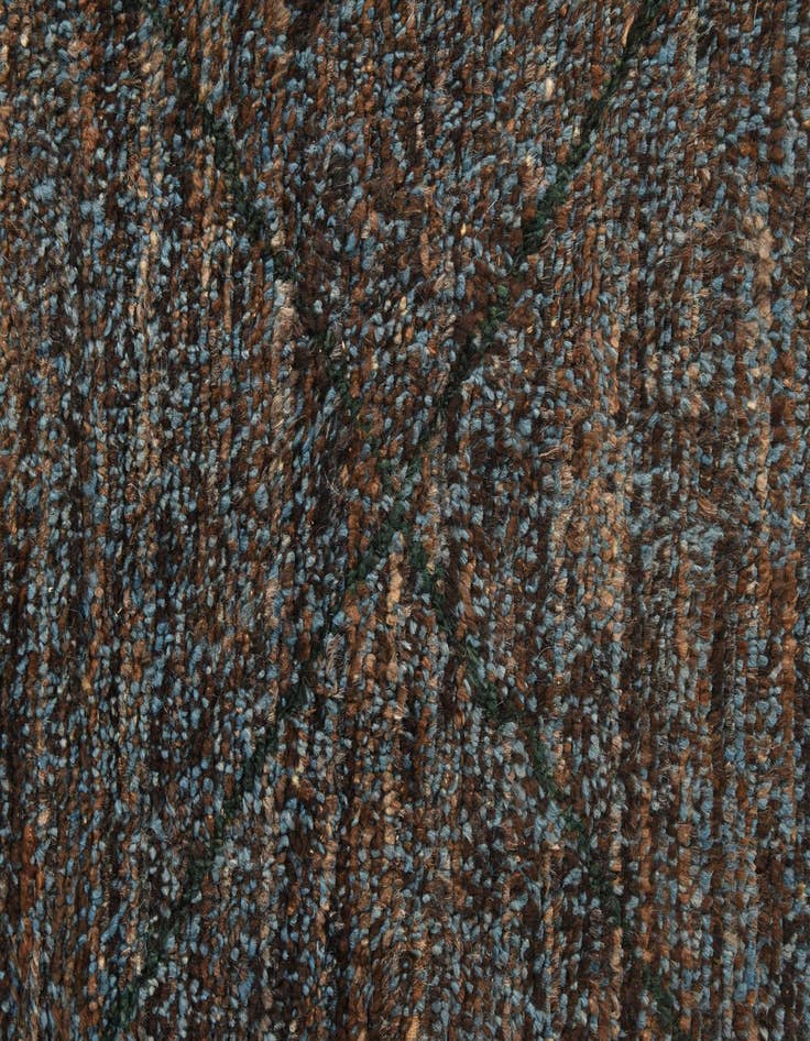 Detail image of 6' x 9' 9  Hand Knotted Moroccan Wool Rug