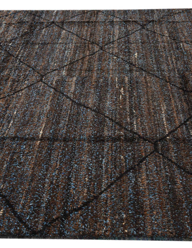 Detail image of 8' 2 x 10' 6  Hand Knotted Moroccan Wool Rug