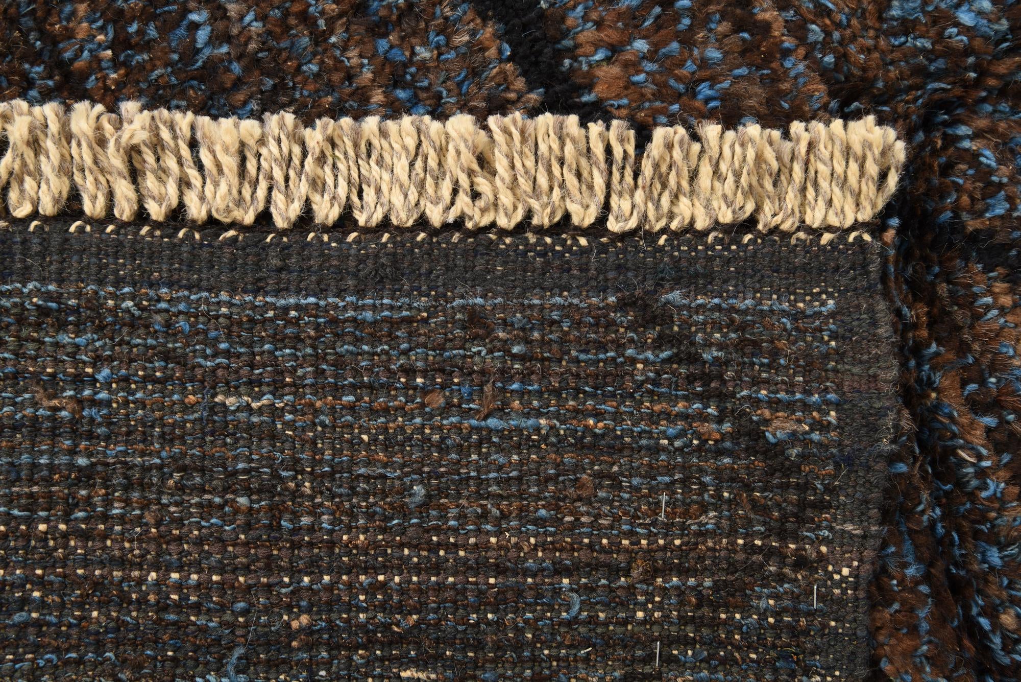 8' 2 x 10' 6 Hand Knotted Moroccan Wool Rug