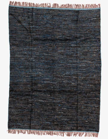 7' 7 x 10' Hand Knotted Moroccan Wool Rug