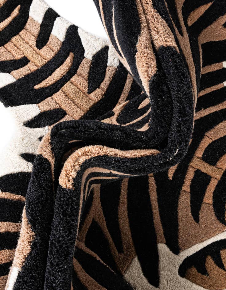 Detail image of 4' 1 x 6' 1 Playtime Kids Wool Freeform Rug