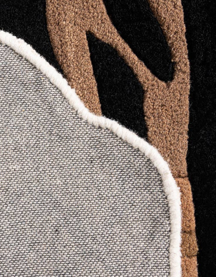 Detail image of 4' 1 x 6' 1 Playtime Kids Wool Freeform Rug