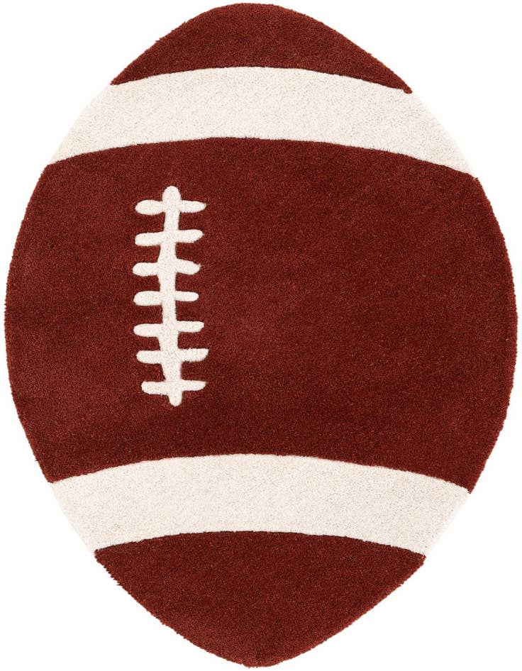 Detail image of 2' 5 x 4' 3 Playtime Kids Wool Freeform Rug