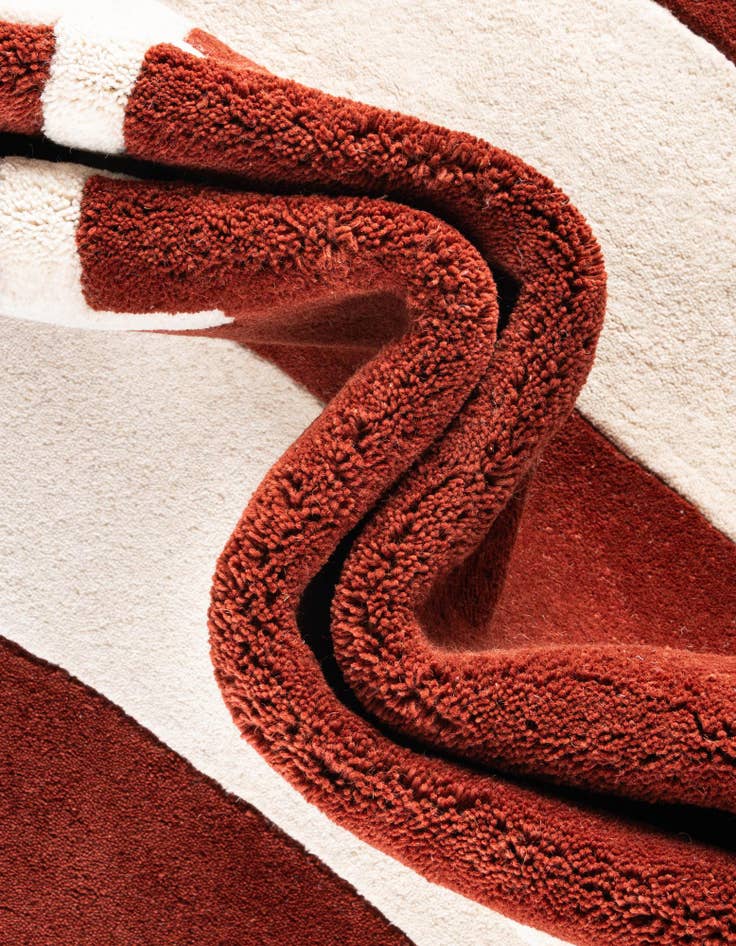 Detail image of 5' 11 x 10' 6 Playtime Kids Wool Freeform Rug