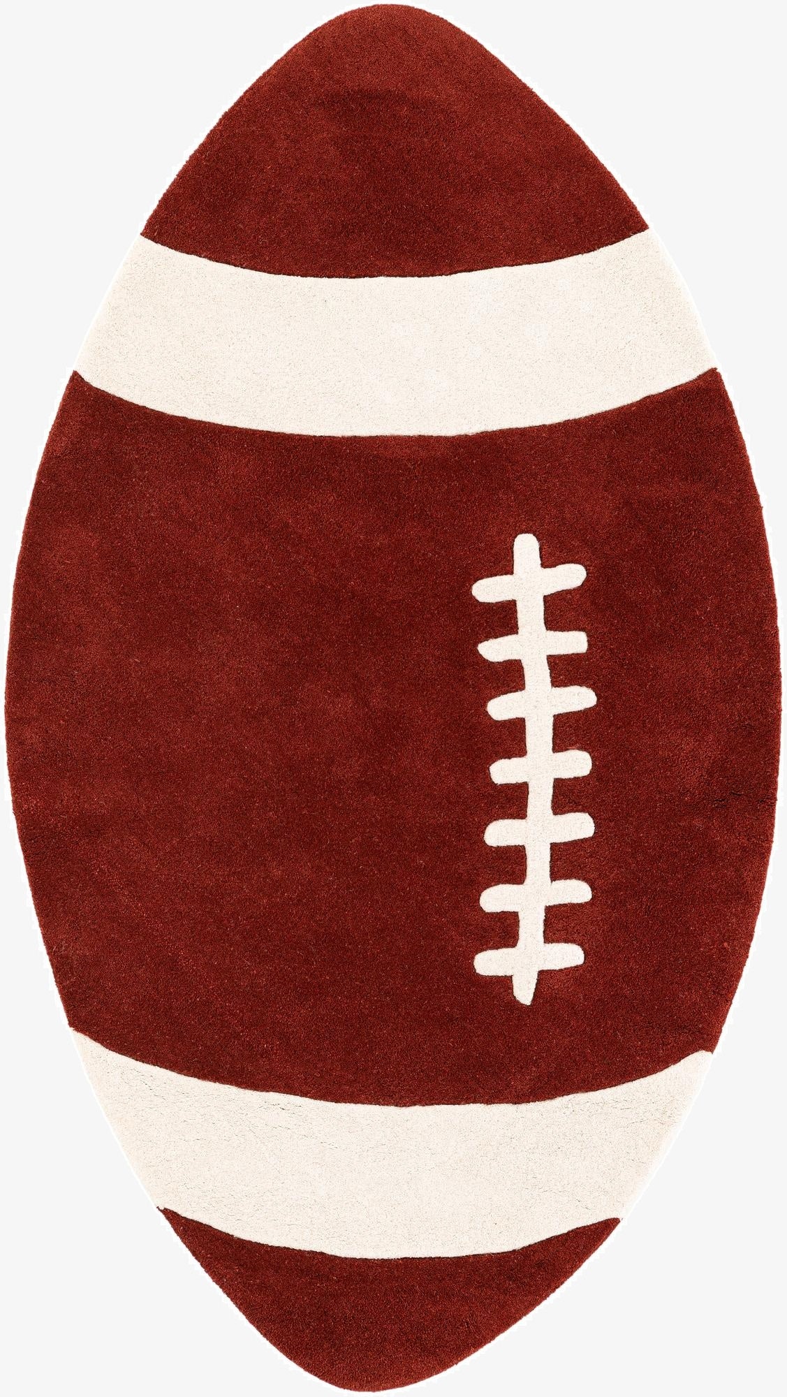 3' 9 x 6' 8 Playtime Kids Wool Freeform Rug