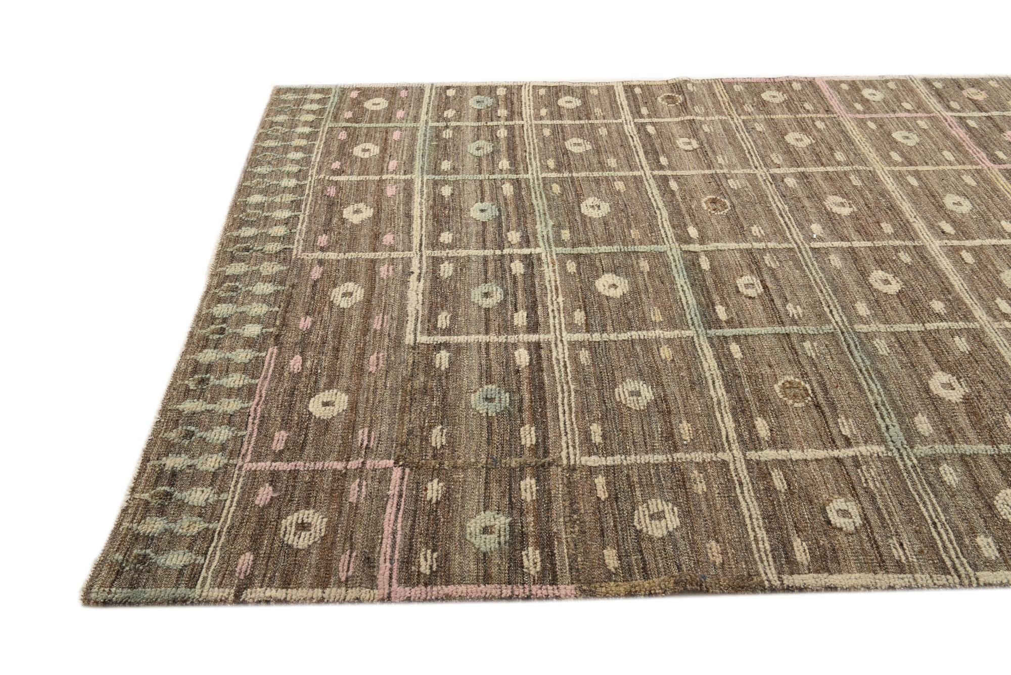 5' 2 x 8' 5 Hand Knotted Darya Wool Rug