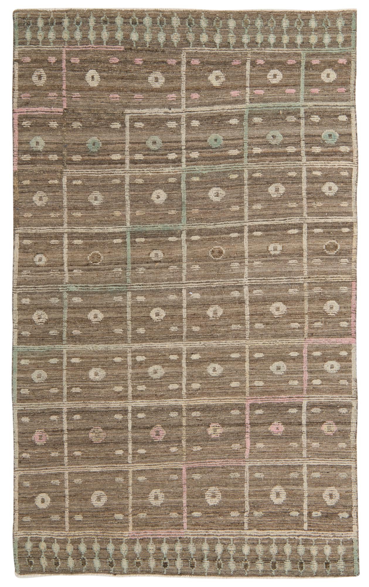 5' 2 x 8' 5 Hand Knotted Darya Wool Rug