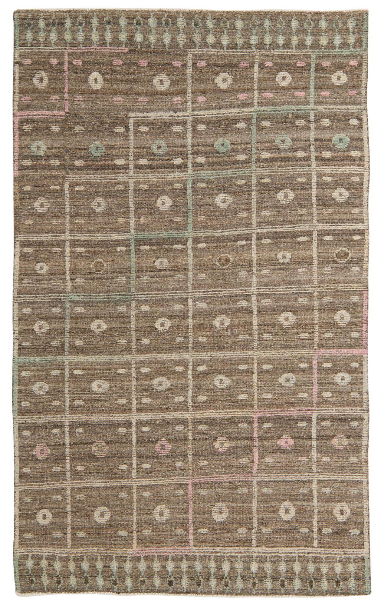 5' 2 x 8' 5 Hand Knotted Darya Wool Rug