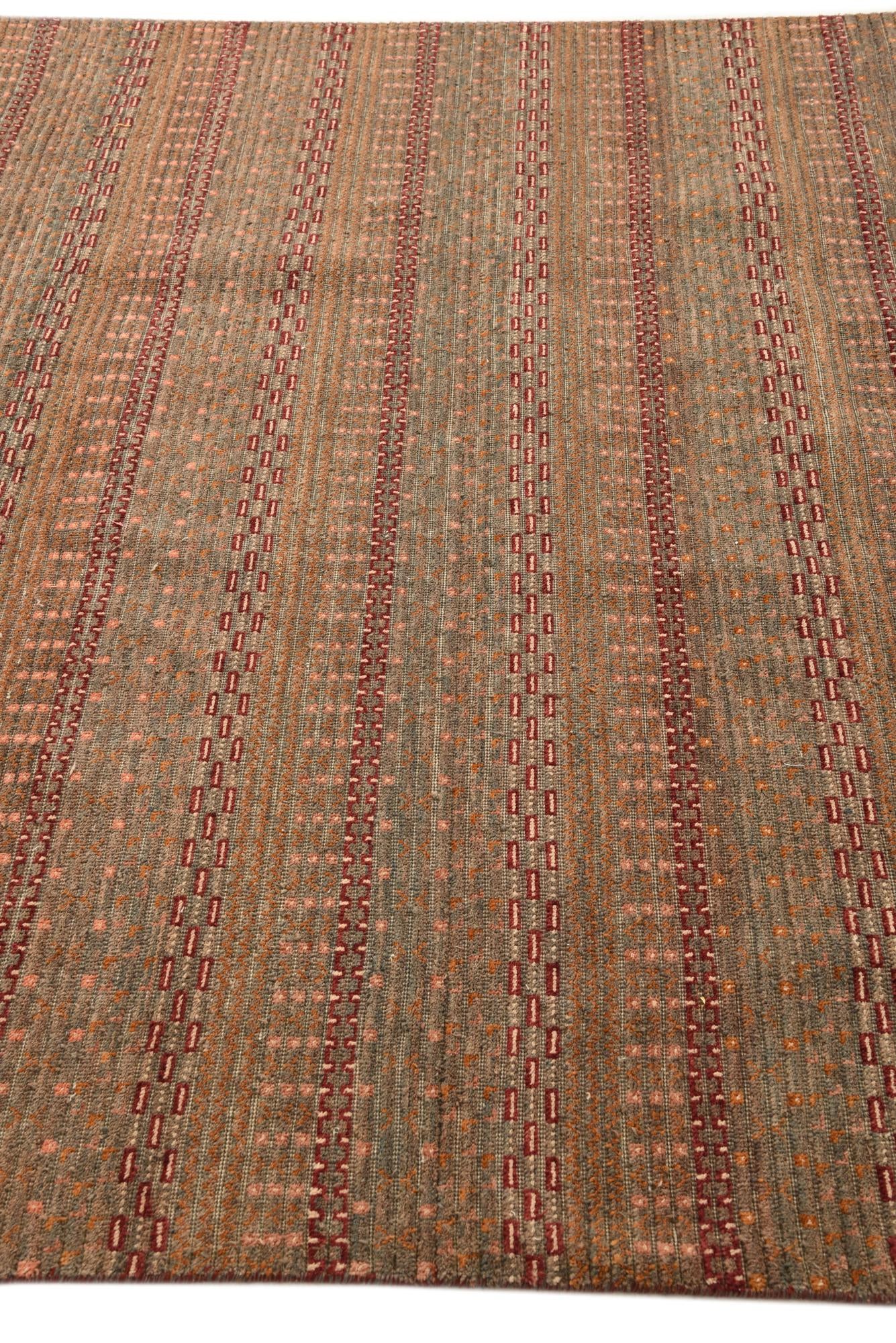 6' x 9' 2 Hand Knotted Darya Wool Rug