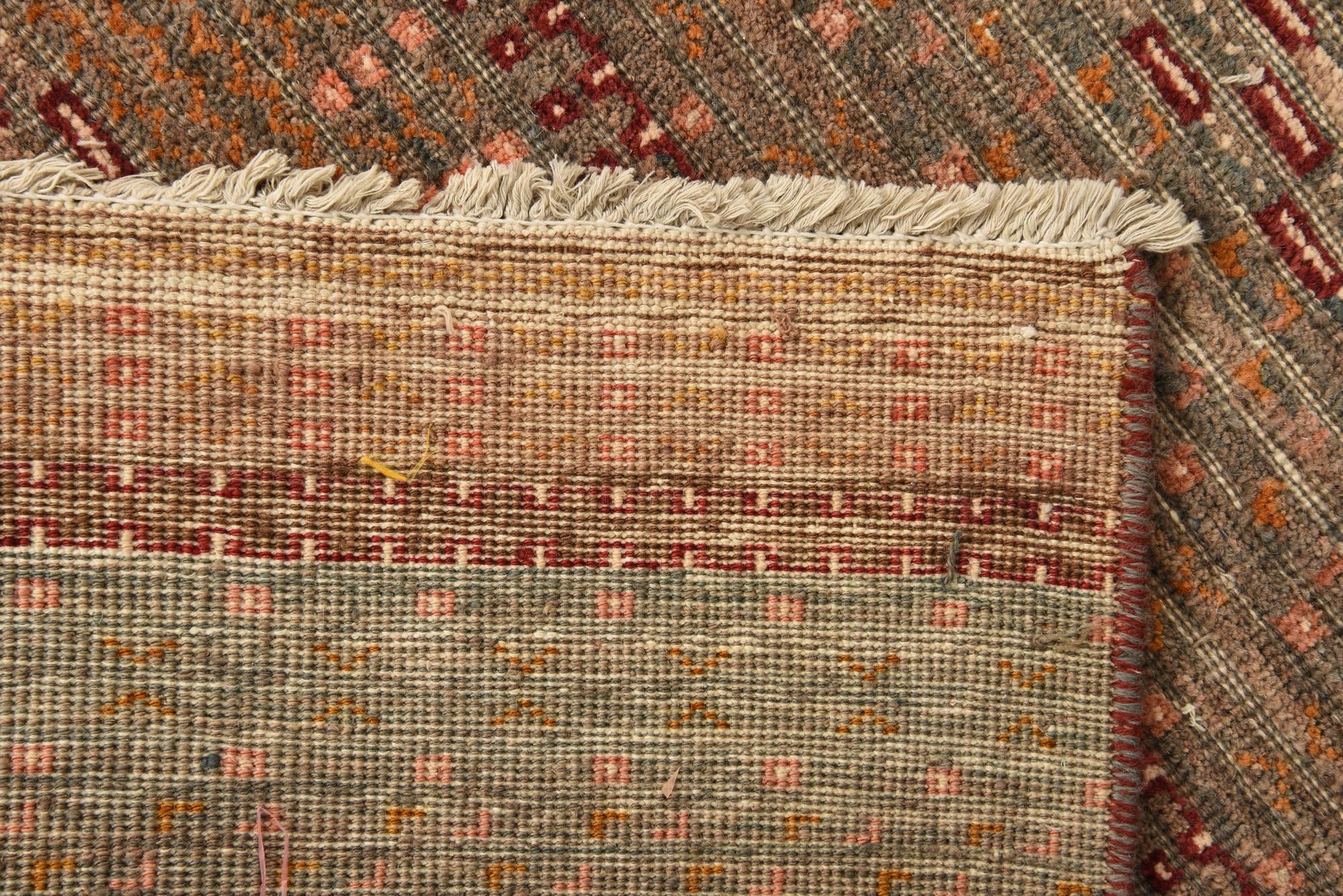 6' x 9' 2 Hand Knotted Darya Wool Rug
