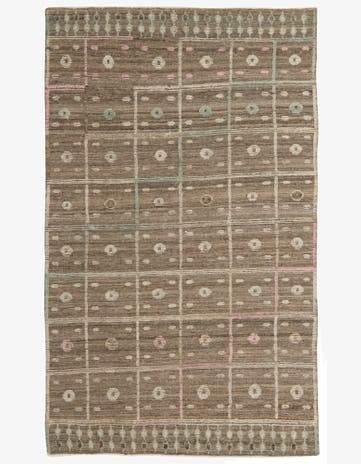 5' 2 x 8' 5 Hand Knotted Darya Wool Rug
