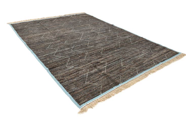 Detail image of 9' x 12' 8 Hand Knotted Moroccan Wool Rug