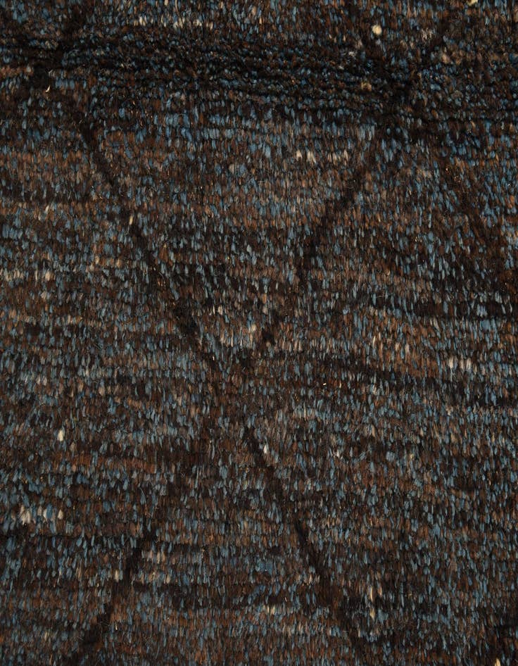 Detail image of 5' 10 x 8' 9  Hand Knotted Moroccan Wool Rug