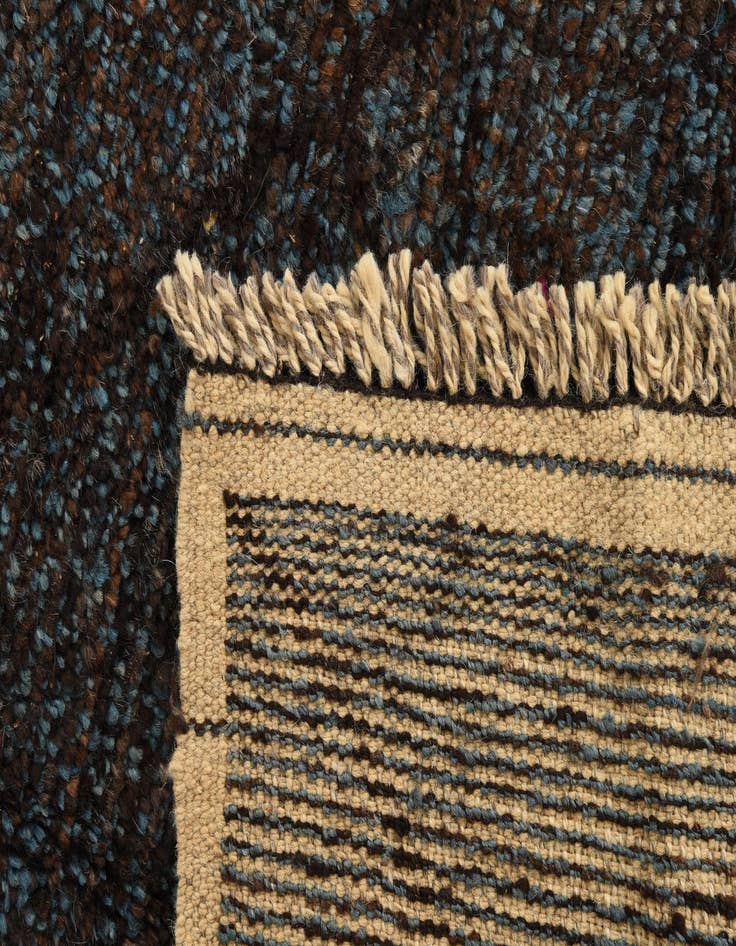 Detail image of 5' 10 x 8' 9  Hand Knotted Moroccan Wool Rug