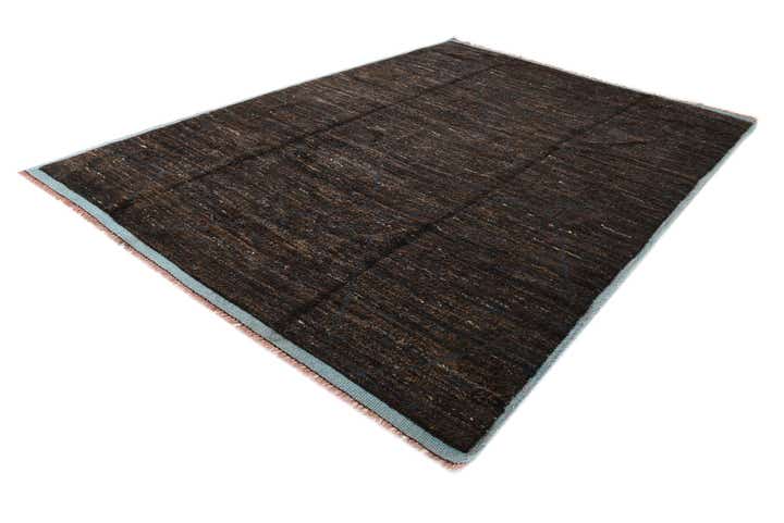 8' 9 x 12' 3 Hand Knotted Moroccan Wool Rug