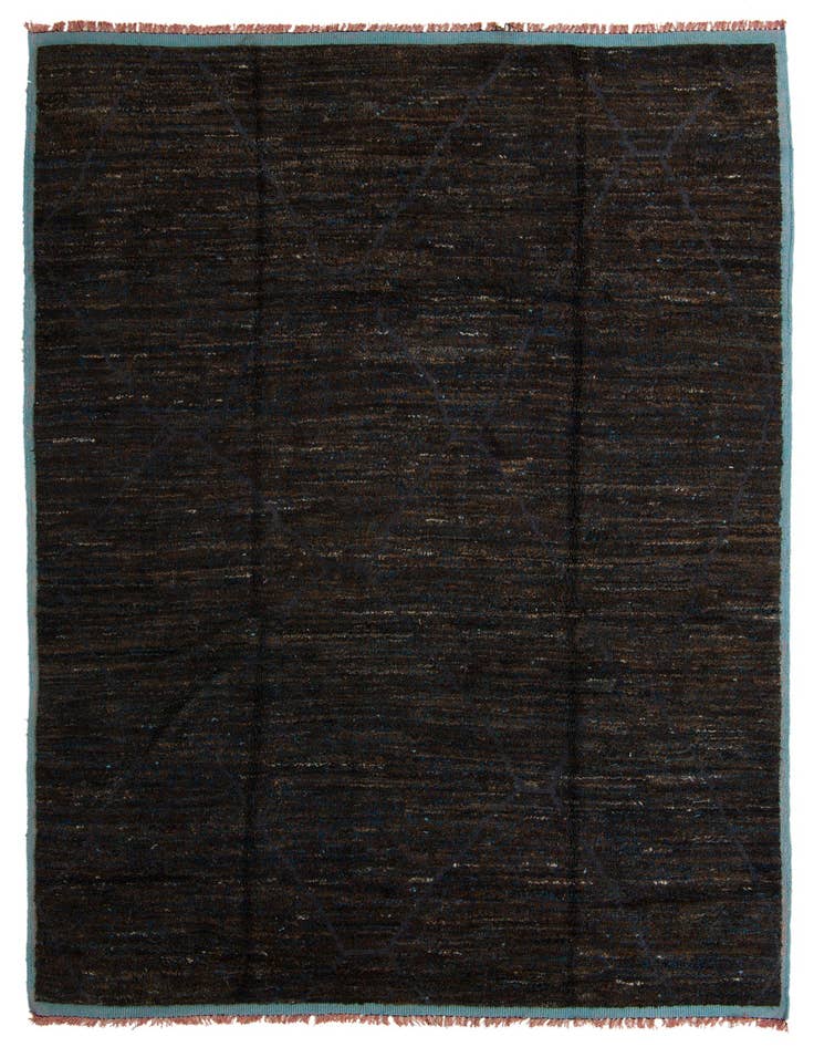 Detail image of 8' 9 x 12' 3 Hand Knotted Moroccan Wool Rug