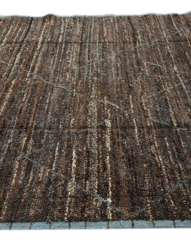 Detail image of 7' 9 x 10' 7  Hand Knotted Moroccan Wool Rug