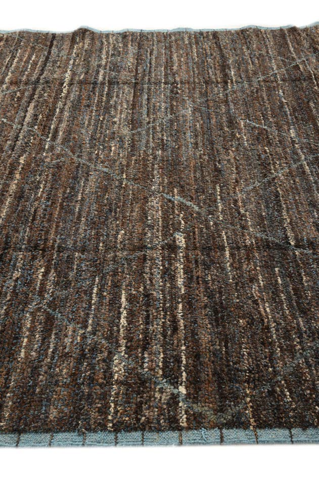 Detail image of 7' 9 x 10' 7 Hand Knotted Moroccan Wool Rug