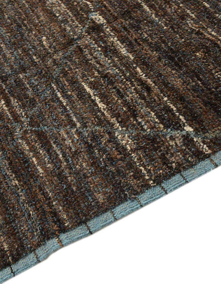 Detail image of 7' 9 x 10' 7  Hand Knotted Moroccan Wool Rug