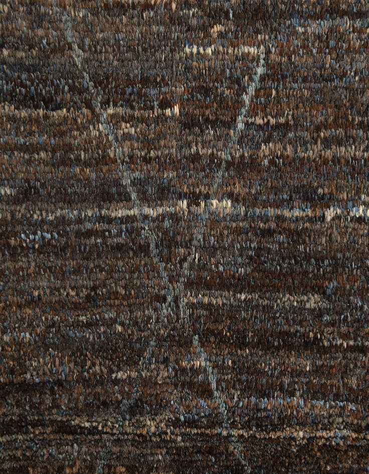 Detail image of 7' 9 x 10' 7  Hand Knotted Moroccan Wool Rug