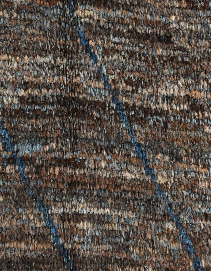Detail image of 5' 3 x 8' 8  Hand Knotted Moroccan Wool Rug