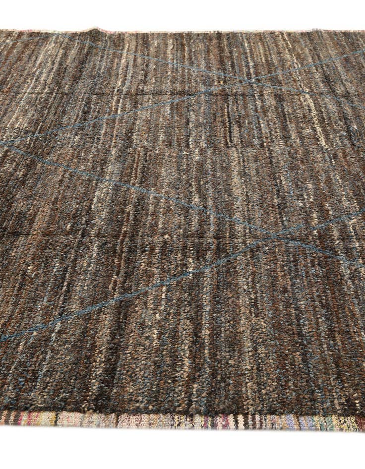 Detail image of 9' 1 x 12' 10  Hand Knotted Moroccan Wool Rug