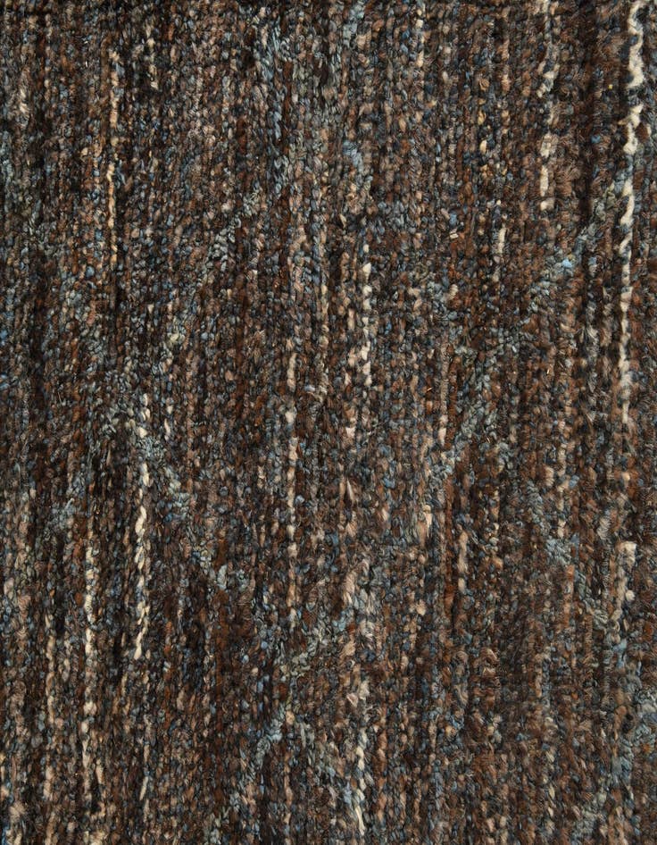 Detail image of 6' 5 x 9' 3  Hand Knotted Moroccan Wool Rug