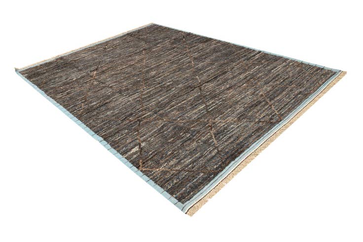 Detail image of 8' x 10' 6 Hand Knotted Moroccan Wool Rug