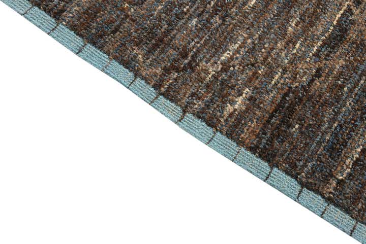 8' x 10' 6 Hand Knotted Moroccan Wool Rug
