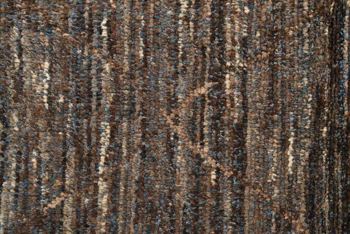 8' x 10' 6 Hand Knotted Moroccan Wool Rug