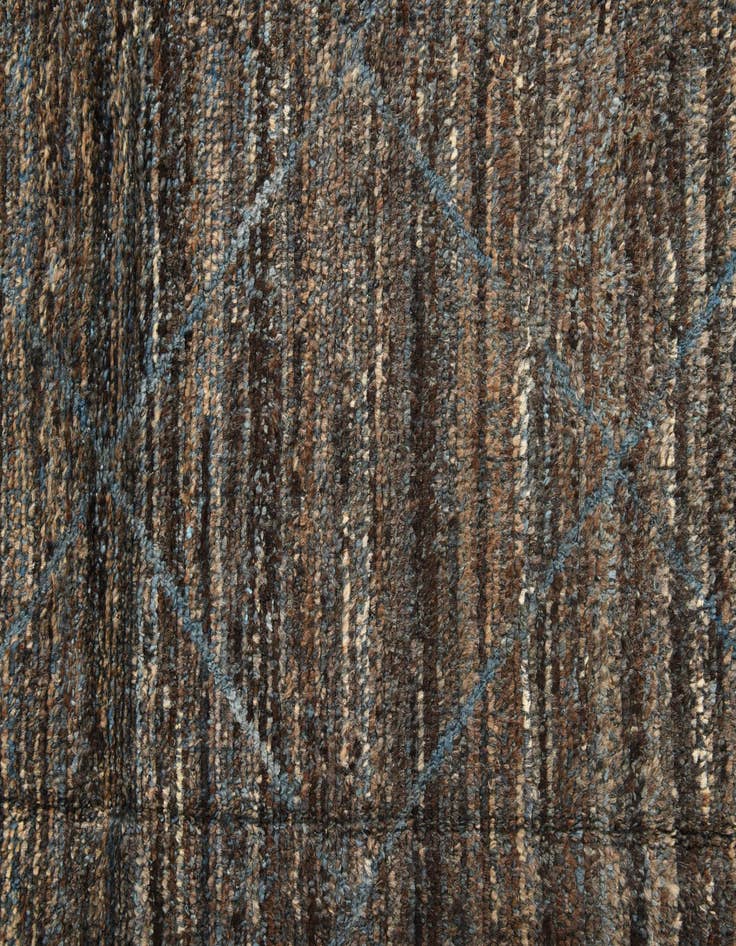 Detail image of 9' x 12' 8  Hand Knotted Moroccan Wool Rug