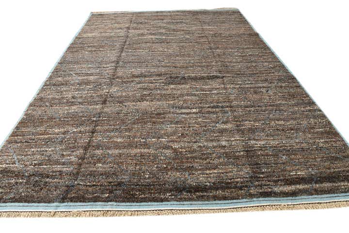 9' x 12' 9 Hand Knotted Moroccan Wool Rug