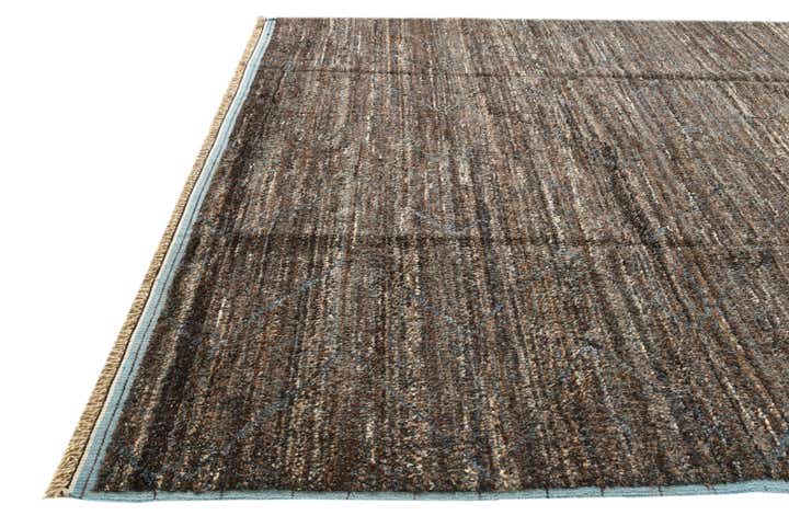 9' x 12' 9 Hand Knotted Moroccan Wool Rug