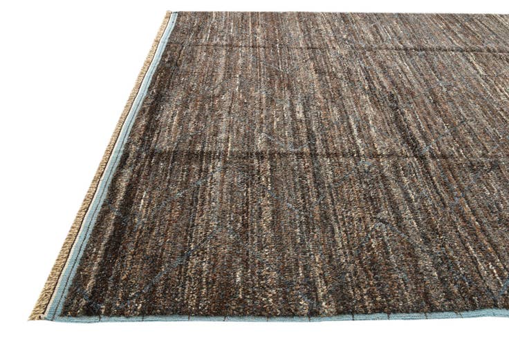 Detail image of 9' x 12' 9 Hand Knotted Moroccan Wool Rug