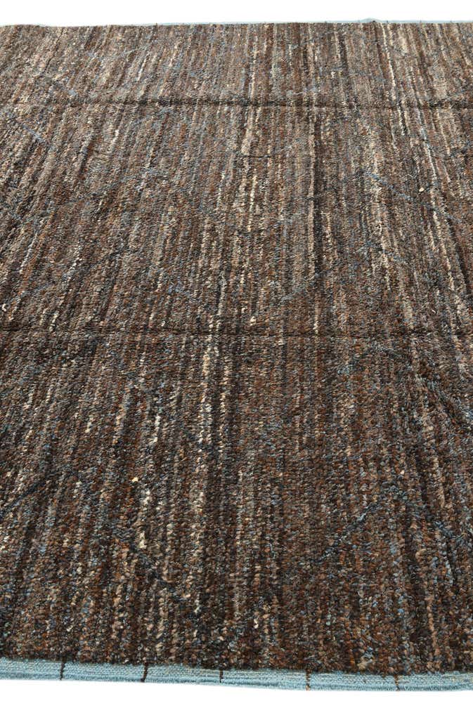9' x 12' 9 Hand Knotted Moroccan Wool Rug