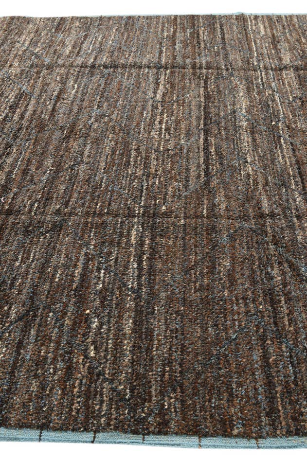 Detail image of 9' x 12' 9 Hand Knotted Moroccan Wool Rug