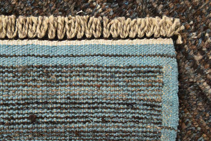 9' x 12' 9 Hand Knotted Moroccan Wool Rug