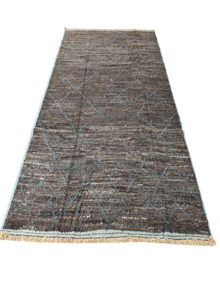 Detail image of 7' 10 x 10' 8  Hand Knotted Moroccan Wool Rug