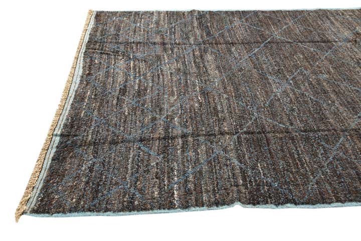 7' 10 x 10' 8 Hand Knotted Moroccan Wool Rug