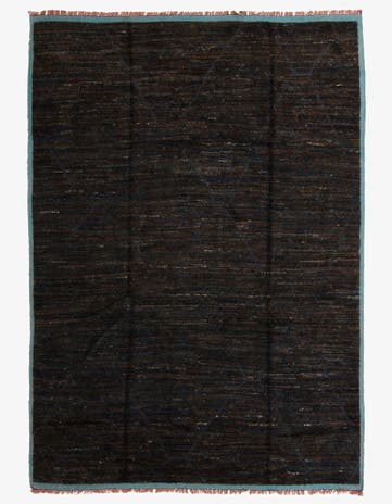 8' 9 x 12' 3 Hand Knotted Moroccan Wool Rug