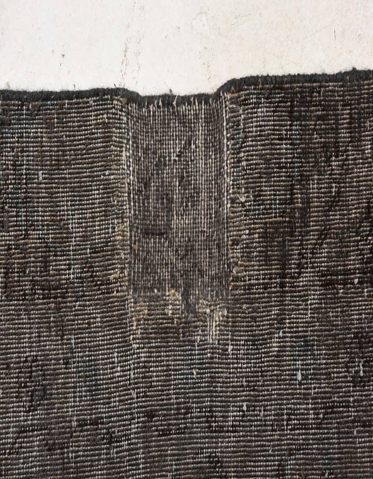 Detail image of 6' 2 x 9' 2  Hand Knotted Ultra Vintage Persian Wool Rug