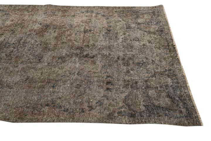 4' 8 x 7' 9 Hand Knotted Ultra Vintage Persian Wool Rug