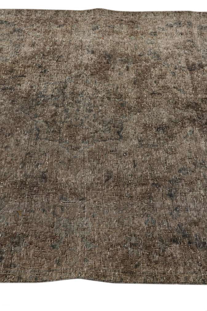 4' 8 x 7' 9 Hand Knotted Ultra Vintage Persian Wool Rug