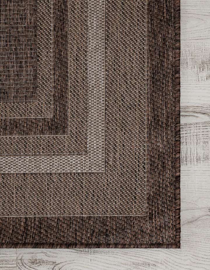 3' x 6' Easy-Clean Border Indoor / Outdoor Hearth Rug