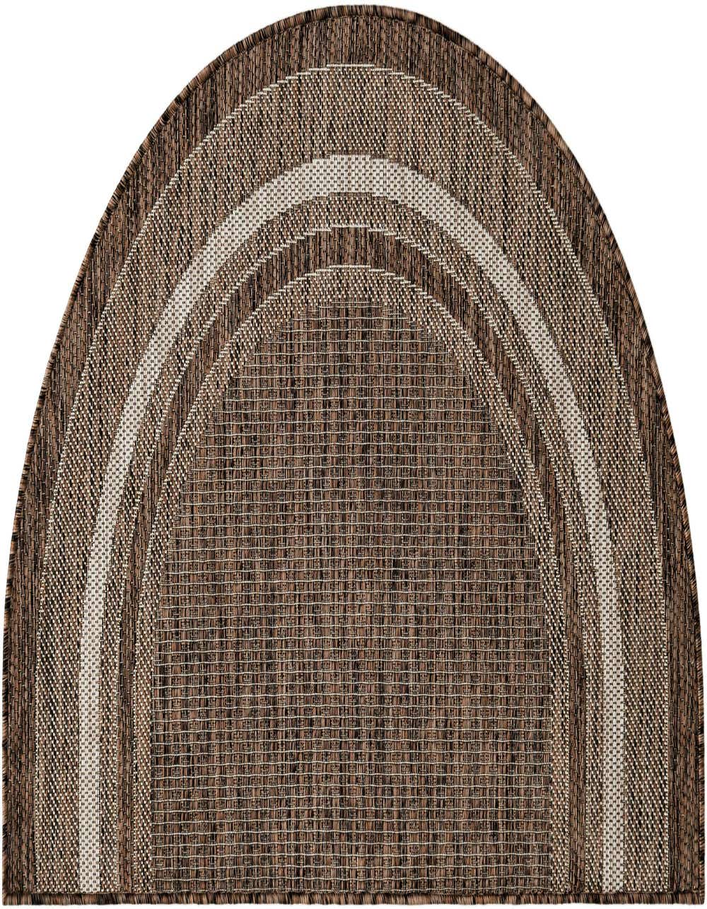 2' 7 x 4' Easy-Clean Border Indoor / Outdoor Hearth Rug